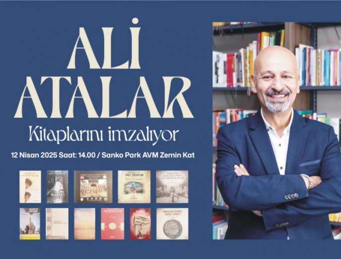 ALİ ATALAR’DAN İMZA GÜNÜ
