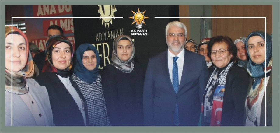 KAPLAN: KADINLAR SEVGİLERİYLE DÜNYAYI GÜZELLEŞTİRİYOR
