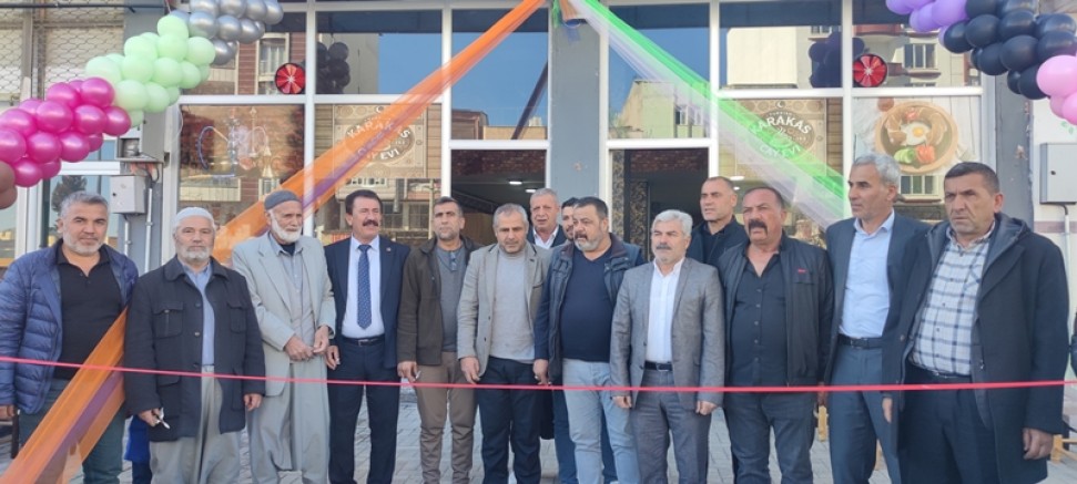 KARAKAŞ ÇAY EVİ VE KAHVALTI SALONU AÇILDI