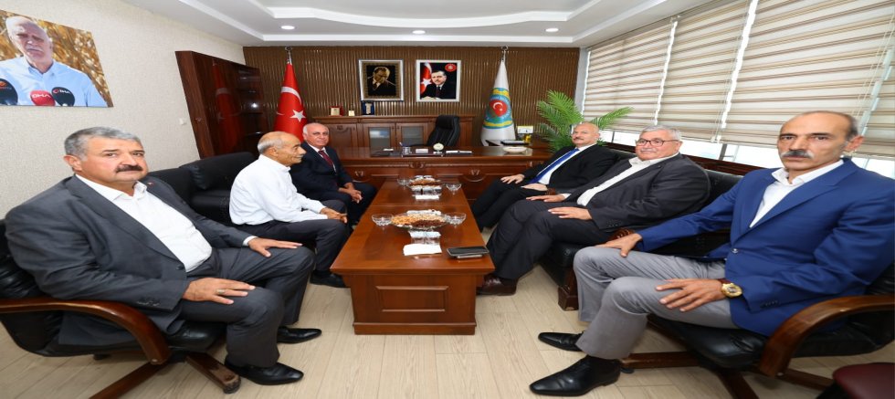 ADIYAMAN VALİSİ ABDULLAH KÜÇÜK ZİRAAT ODASINI ZİYARET ETTİ