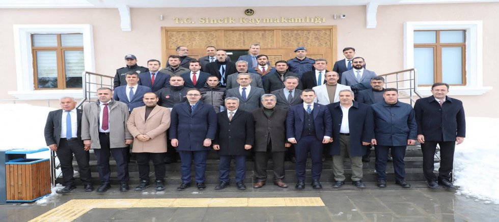 MİLLETVEKİLİ ALKAYIŞ SİNCİK İLÇESİNE MÜJDE VERDİ