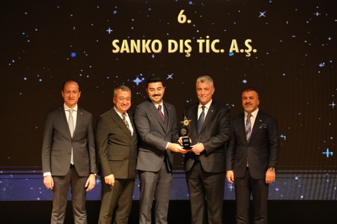SANKO DIŞ TİCARET’E “İHRACATIN YILDIZI” ÖDÜLÜ