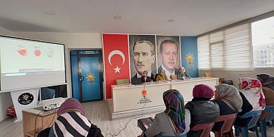 AK PARTİ KADIN KOLLARI’NDAN “İKİ İNSAN EĞİTİMİ” PROGRAMI 