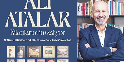 ALİ ATALAR’DAN İMZA GÜNÜ 