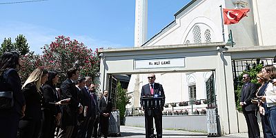 CUMHURBAŞKANI ERDOĞAN, CUMA NAMAZINI HZ. ALİ CAMİİ’NDE KILDI