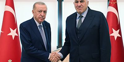 CUMHURBAŞKANI ERDOĞAN, İTALYA SAVUNMA BAKANI CROSETTO’YU KABUL ETTİ