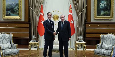 CUMHURBAŞKANI ERDOĞAN, NATO GENEL SEKRETERİ RUTTE İLE BİR ARAYA GELDİ