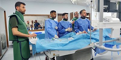 KÂHTA’DA AÇILAN ANJİYO ÜNİTESİNDE İLK HASTA BAŞARIYLA TEDAVİ EDİLDİ