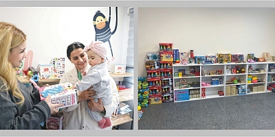 OYUNCAK KÜTÜPHANESİ ÇOCUKLARI SEVİNDİRDİ
