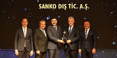 SANKO DIŞ TİCARET’E “İHRACATIN YILDIZI” ÖDÜLÜ